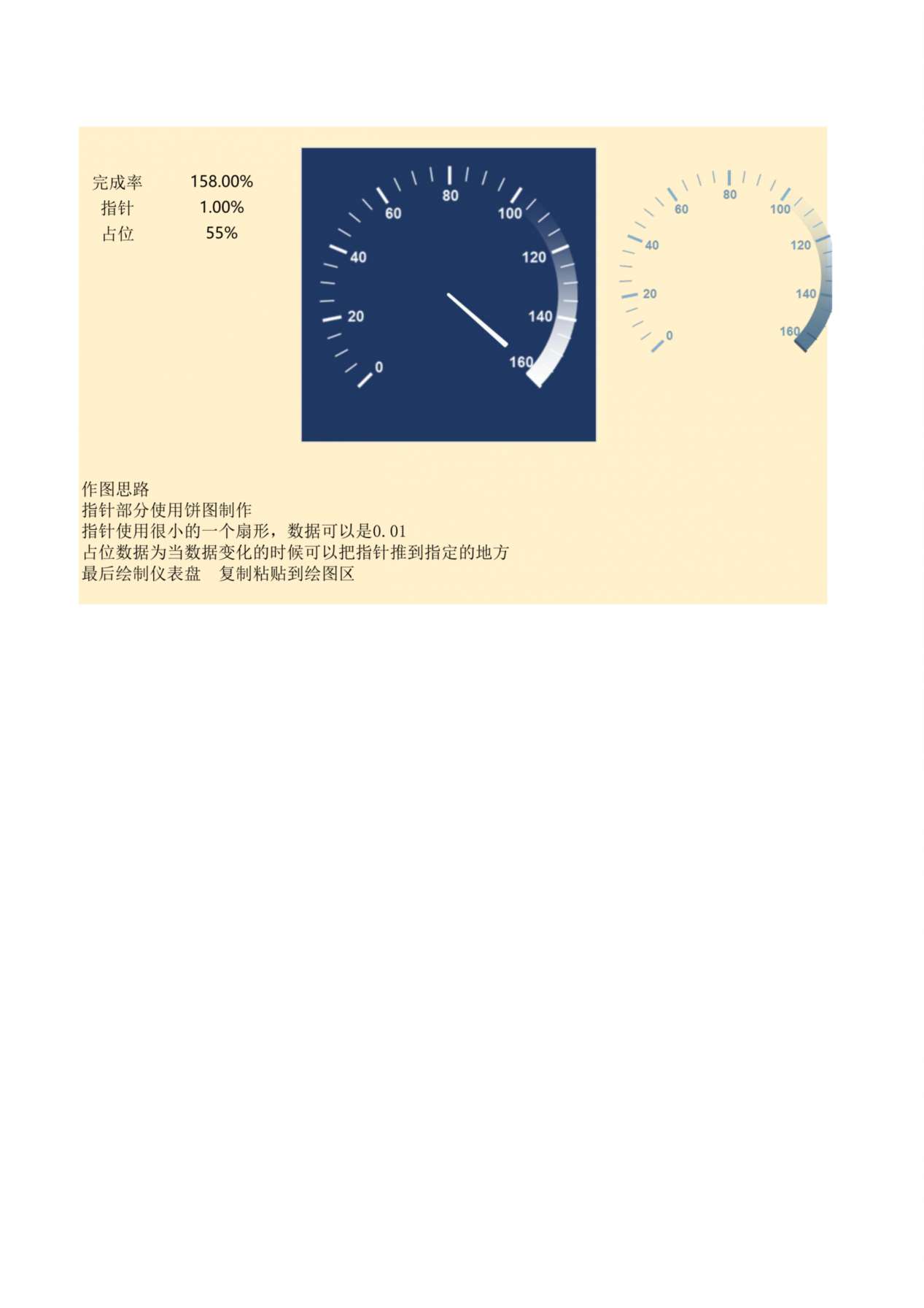 指针饼图 预览图